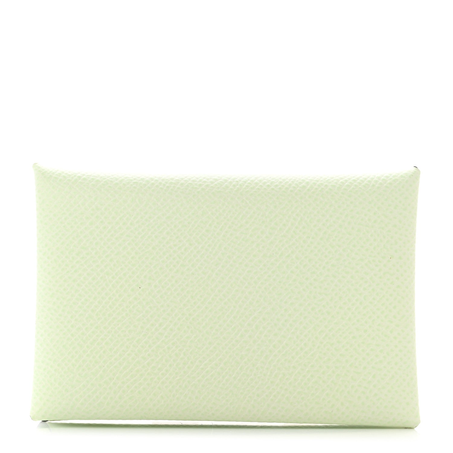 Hermes Epsom Calvi Card Case Vert Fizz 1 of 7