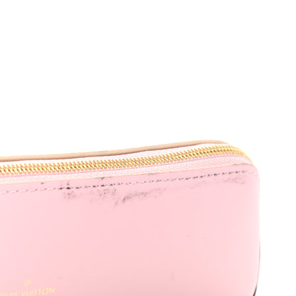 Louis Vuitton Damier Azur Elizabeth Pencil Pouch Rose Ballerine 13 of 14