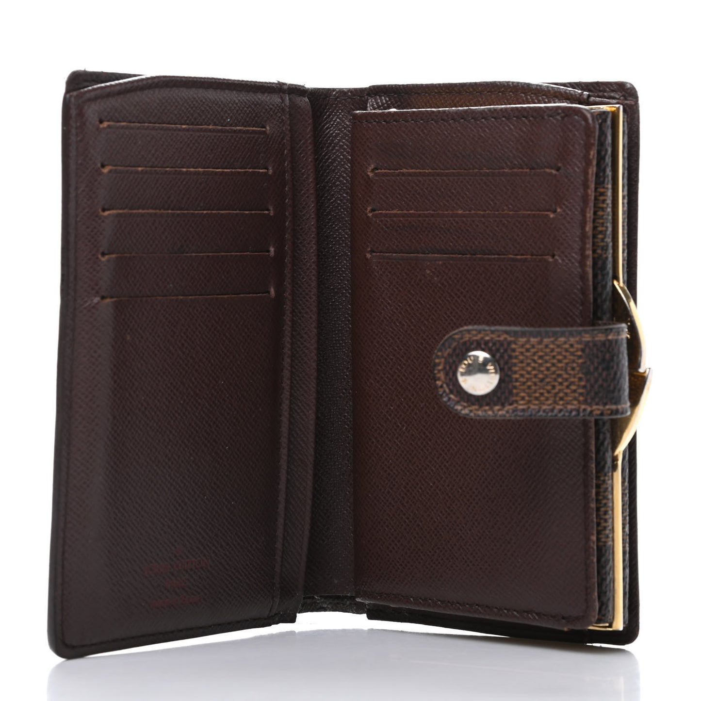 Damier Ebene French Purse Wallet