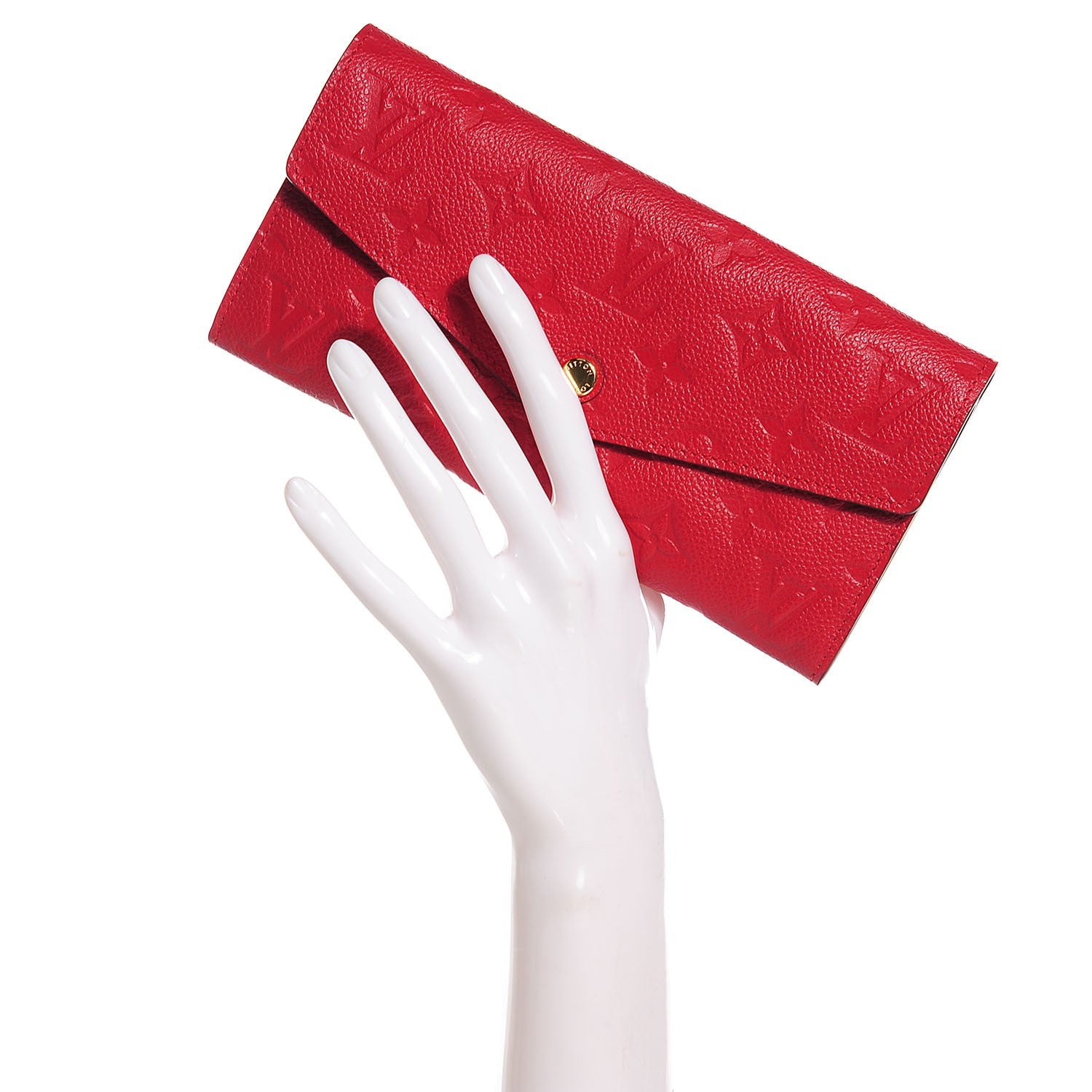 Louis Vuitton Empreinte Curieuse Wallet Cherry 2 of 8