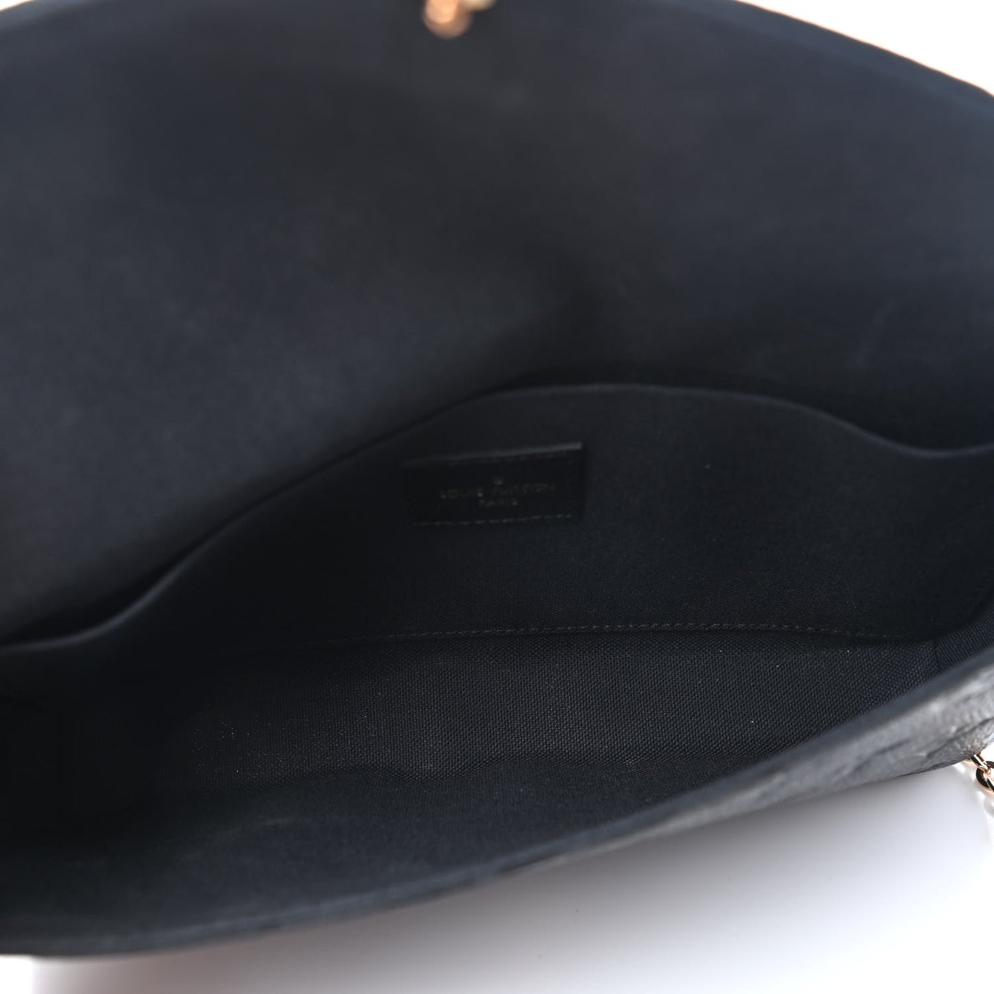 Empreinte Pochette Felicie Chain Wallet Black