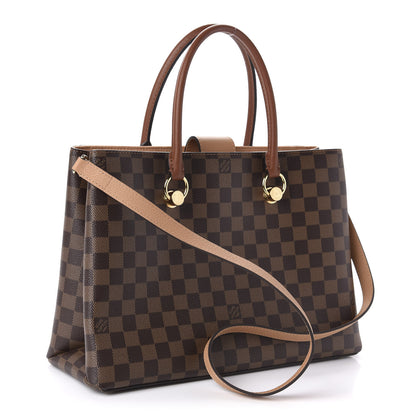 Louis Vuitton Damier Ebene LV Riverside Creme 4 of 11