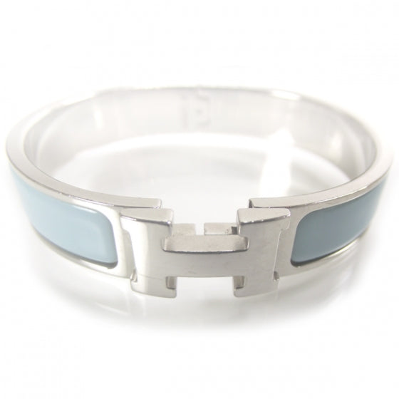 Enamel Clic Clac H Bracelet PM Bleu