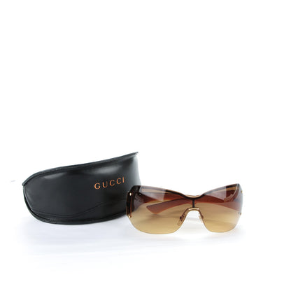 Gucci Crystal GG Sunglasses 1825/S Brown 6 of 6