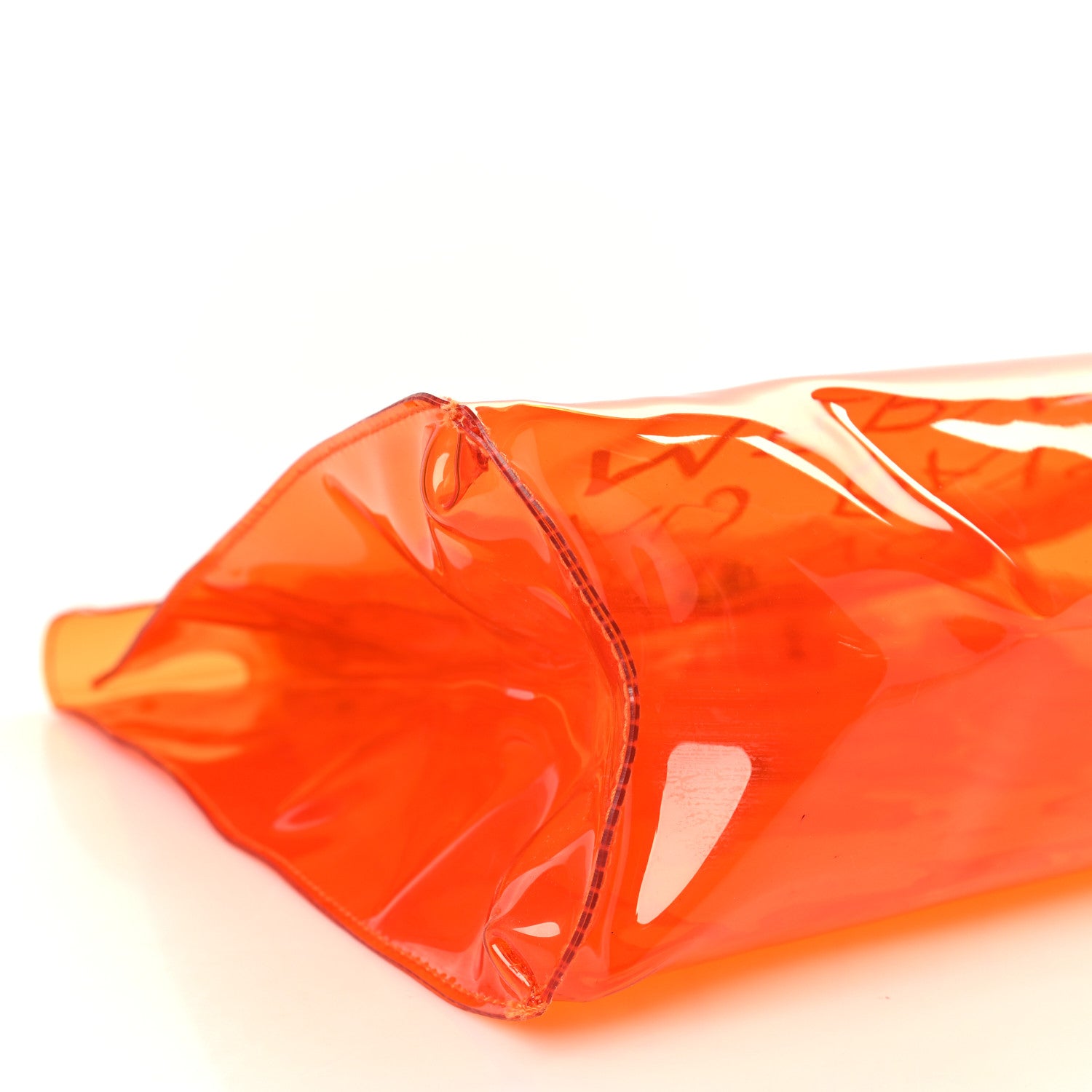 Hermes Vinyl Souvenir De L'Exposition Kelly Orange 7 of 8