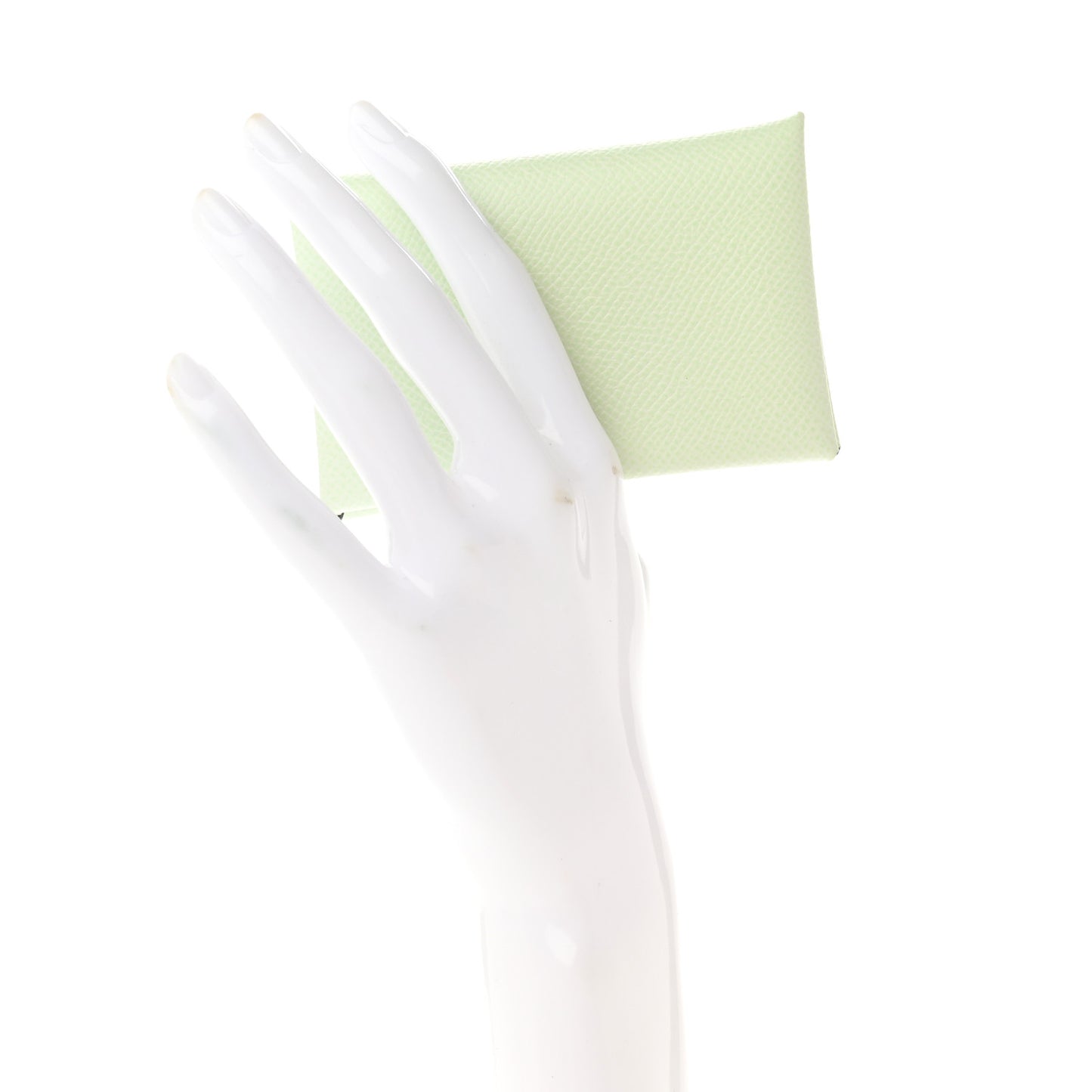 Epsom Calvi Card Case Vert Fizz