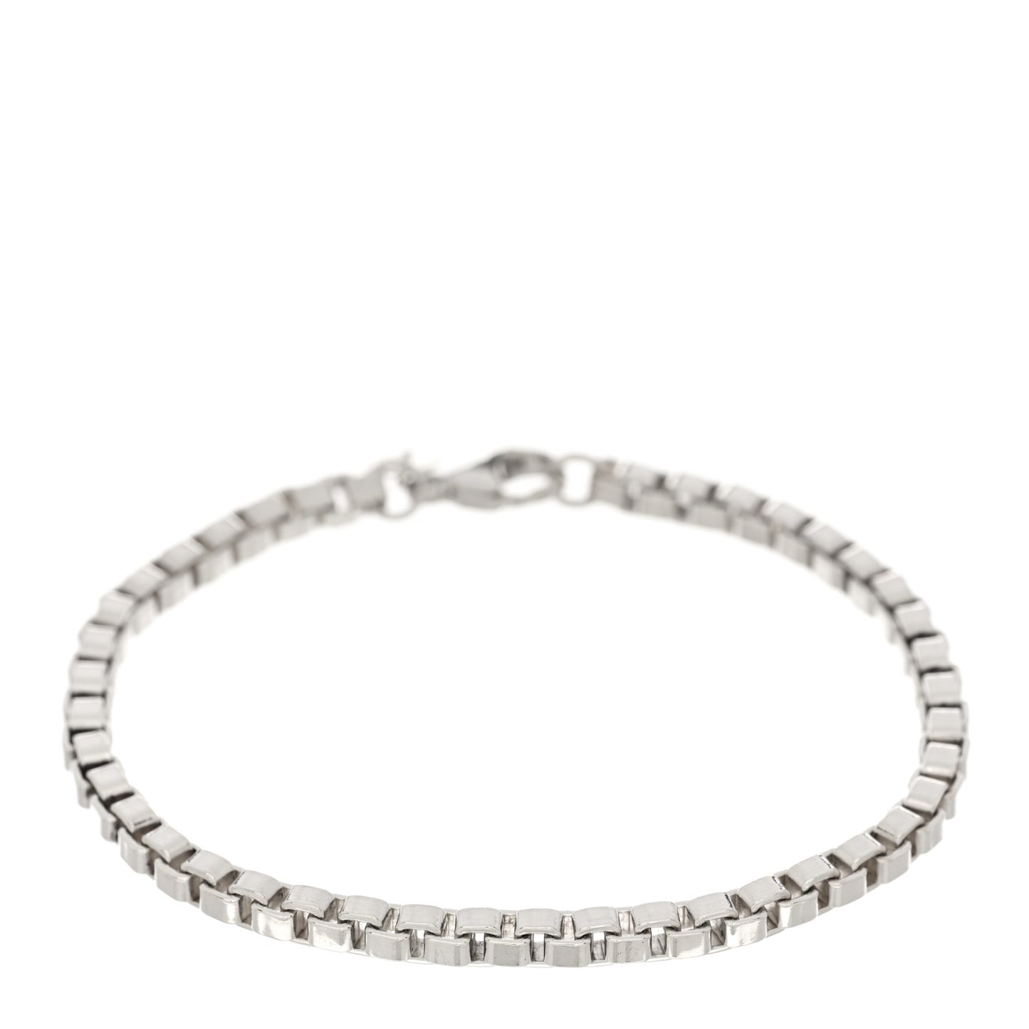 Sterling Silver 4mm Venetian Link Bracelet