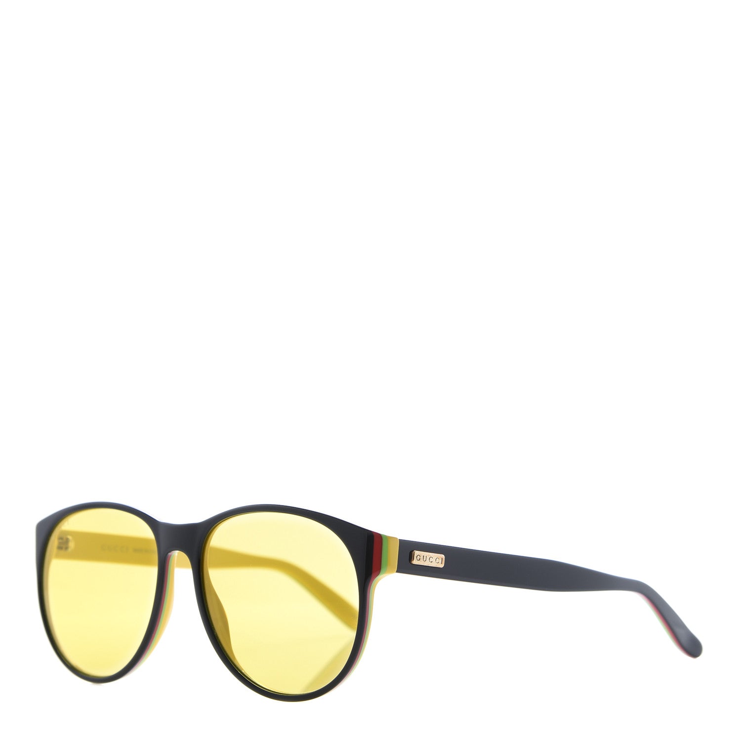 Gucci Acetate GG Sunglasses GG0271S Sunglasses Yellow 1 of 8