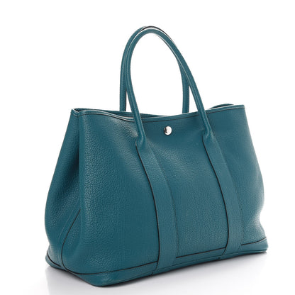 Hermes Negonda Garden Party Tote 36 MM Cobalt 3 of 14