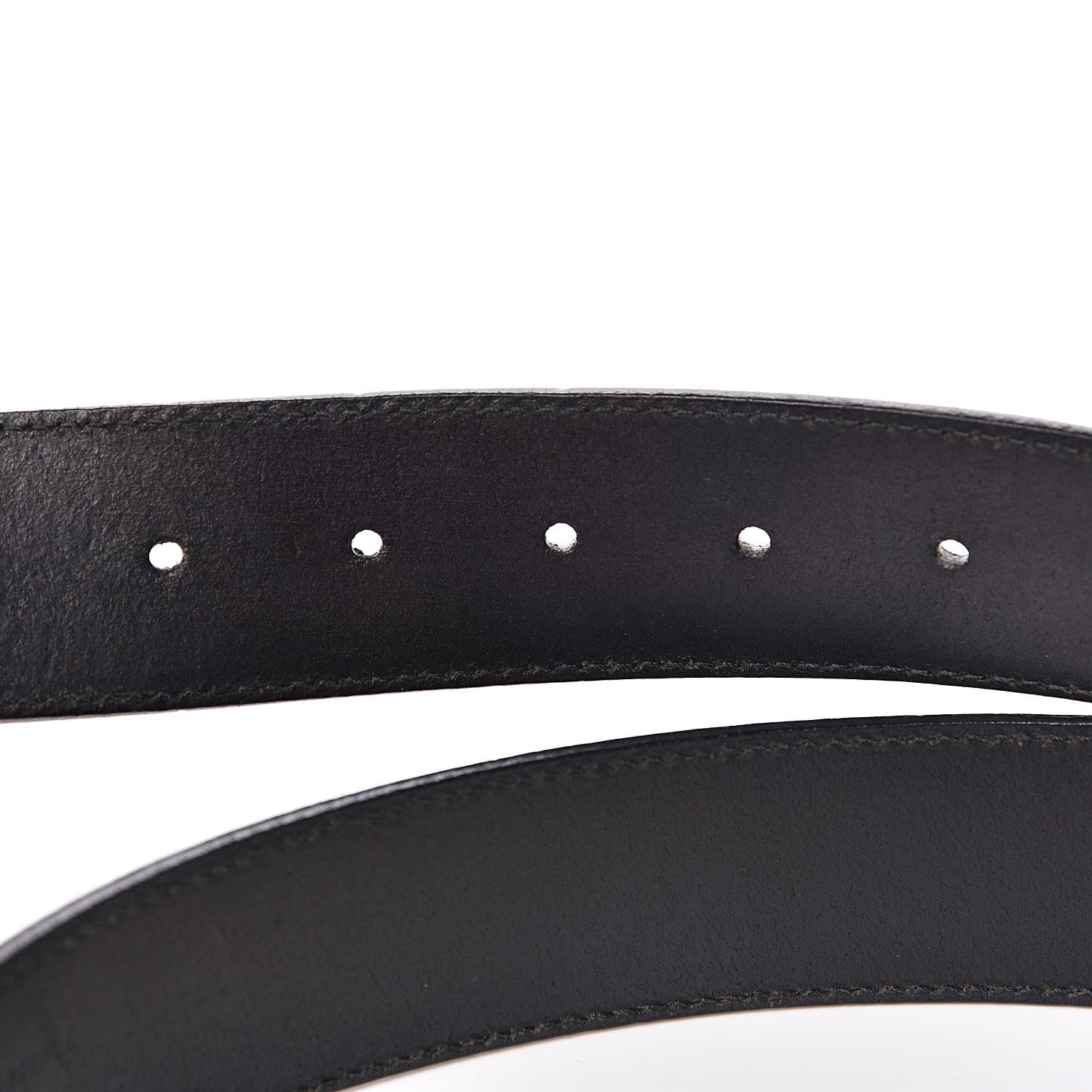 Gucci Calfskin Interlocking G 40mm Belt 90 36 Black 4 of 7