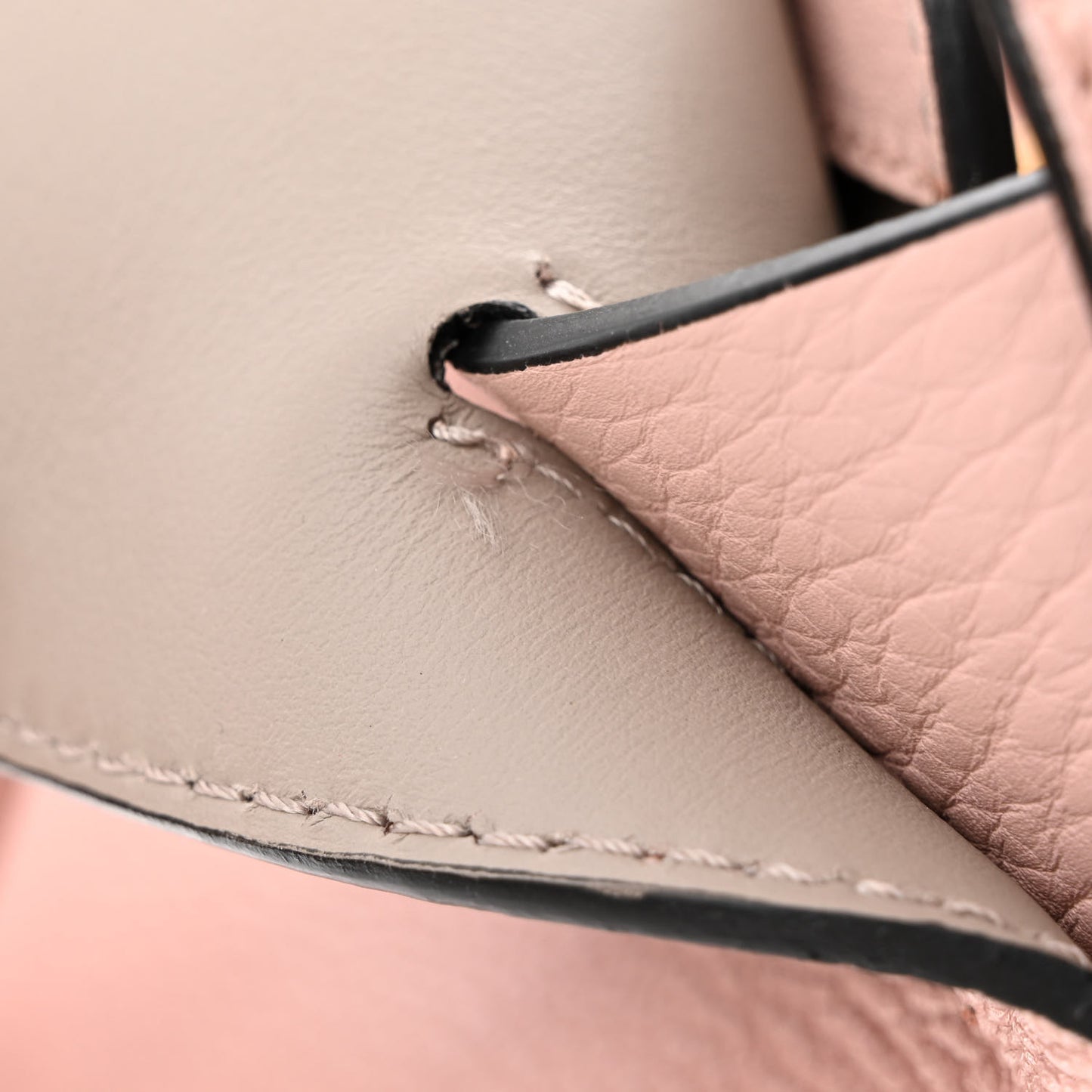 Marais Calfskin Medium Belt Bag Pale Ash Rose