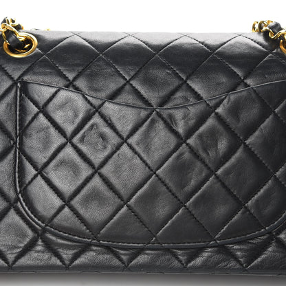 Chanel Lambskin Quilted Small Double Flap Black 18 of 19