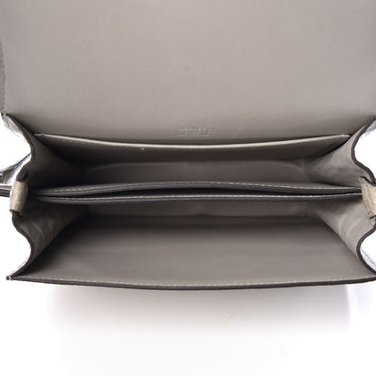 Hermes Matte Alligator Lizard Mini Sac Roulis Ombre Gris Perle 5 of 11