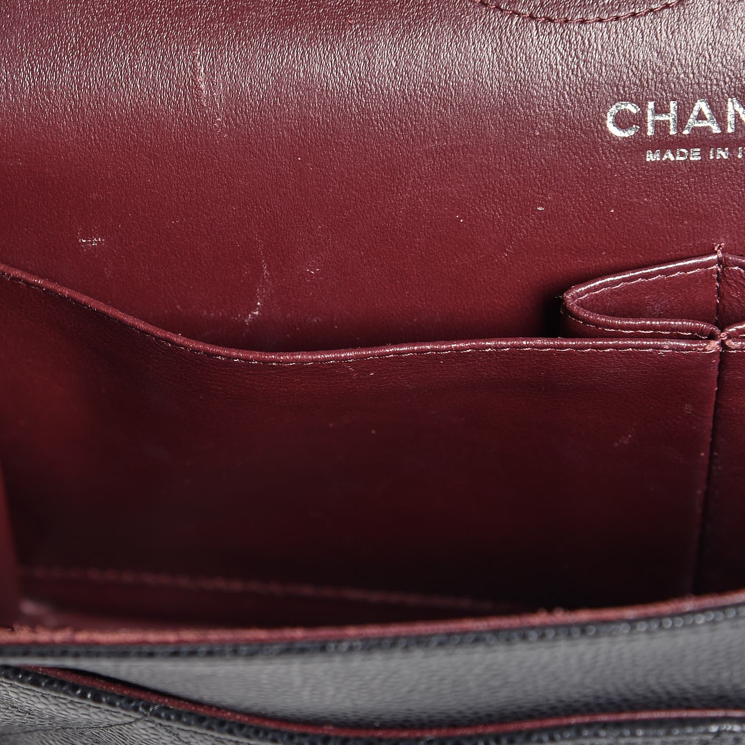 Chanel Caviar Quilted Jumbo Double Flap Black 9 of 12