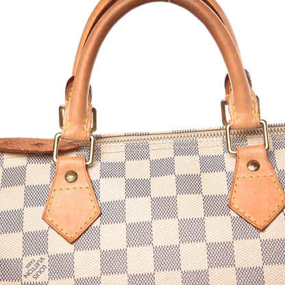 Louis Vuitton Damier Azur Speedy 30 16 of 18