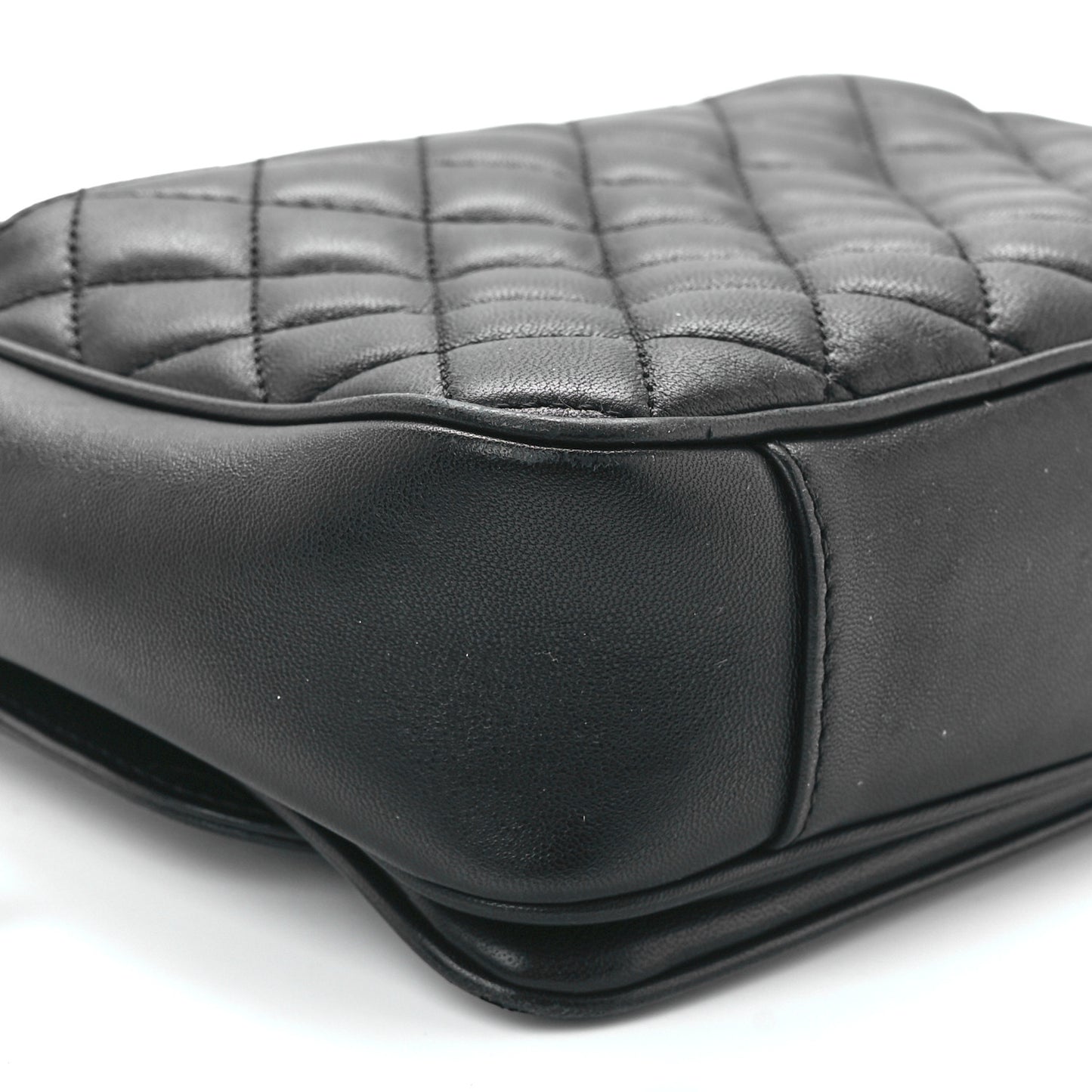 Lambskin Quilted Medium Lovely Day Flap Black