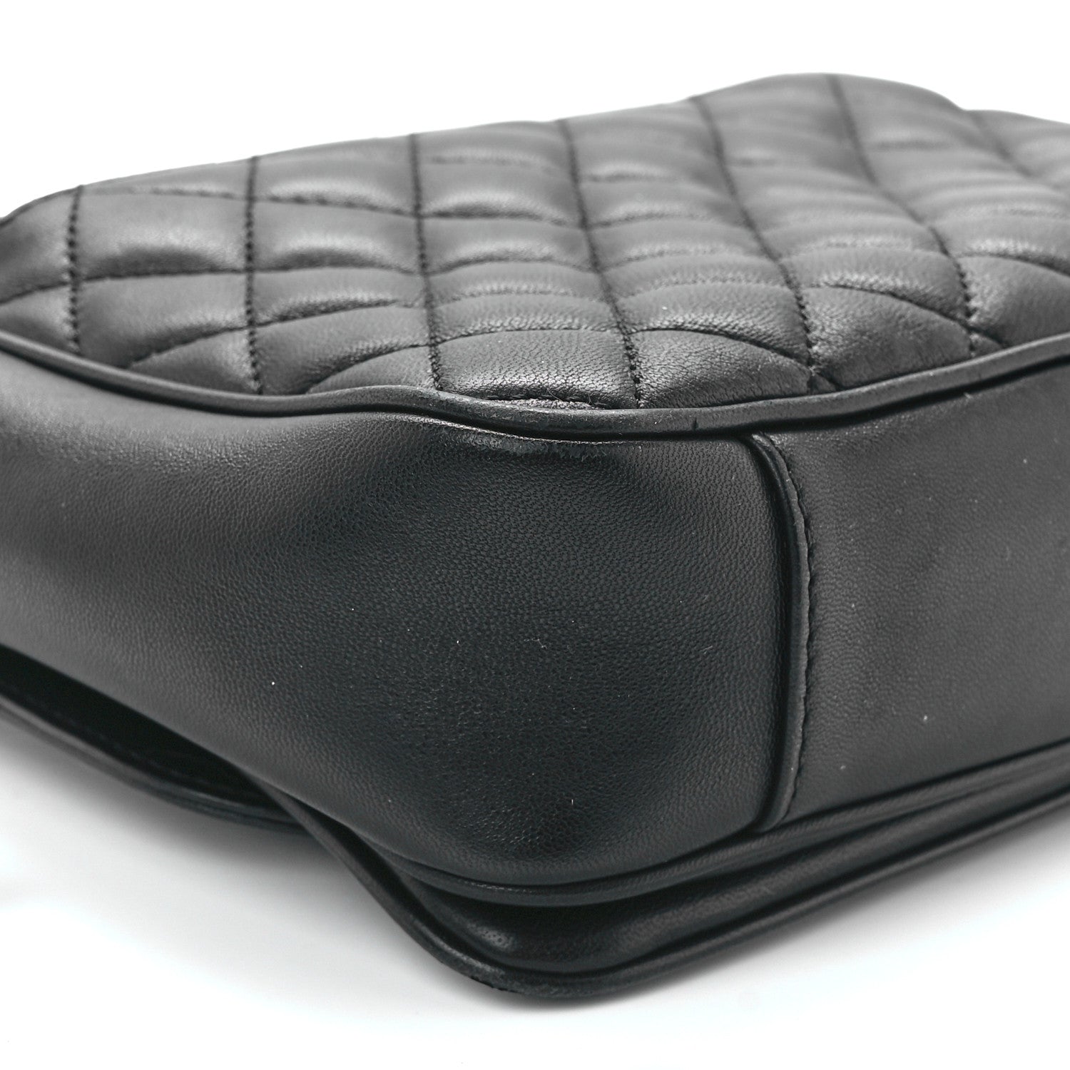 Chanel Lambskin Quilted Medium Lovely Day Flap Black 11 of 13