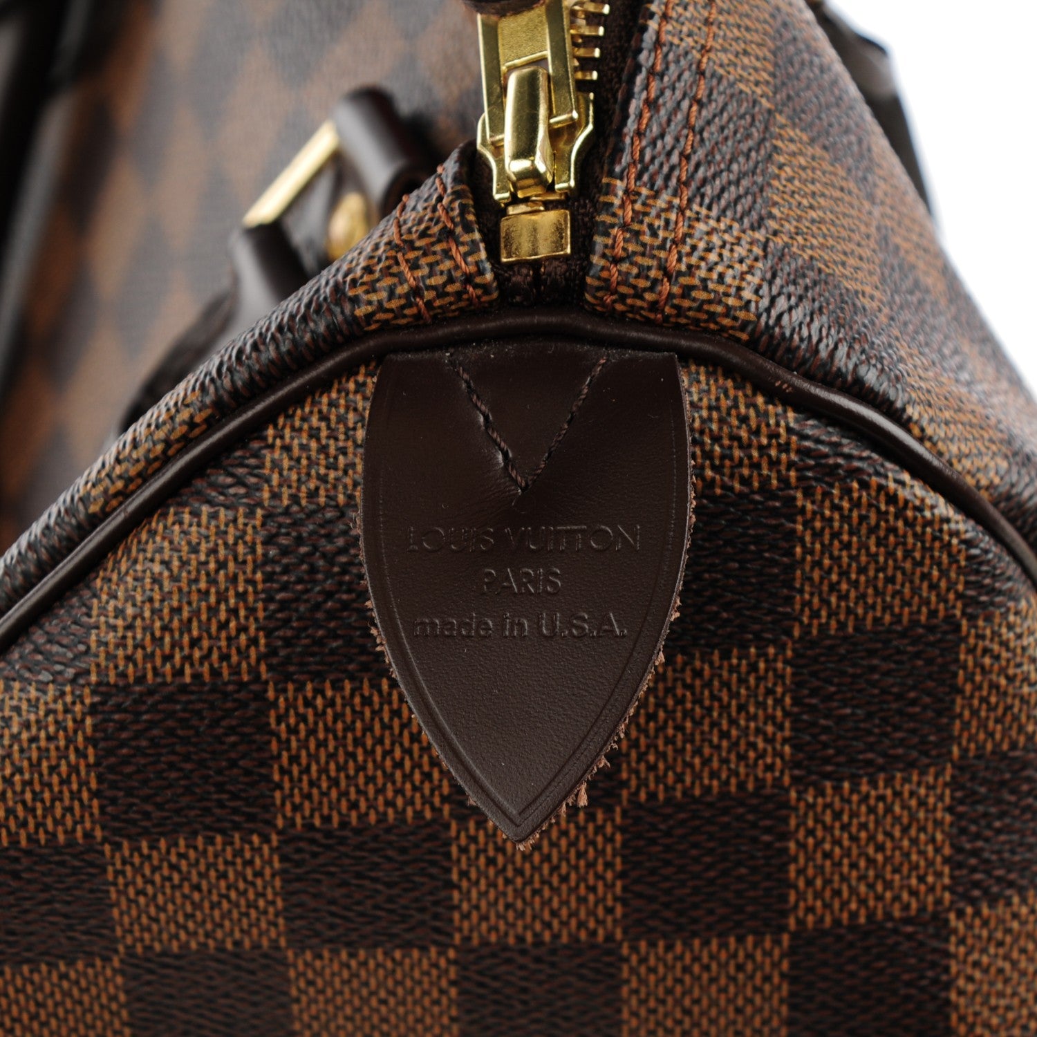 Louis Vuitton Damier Ebene Speedy 30 6 of 7