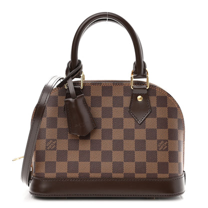 Louis Vuitton Damier Ebene Alma BB 1 of 9