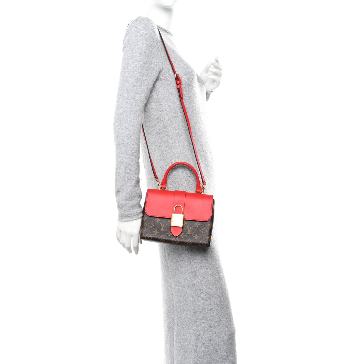 Louis Vuitton Monogram Locky BB Coquelicot 2 of 10