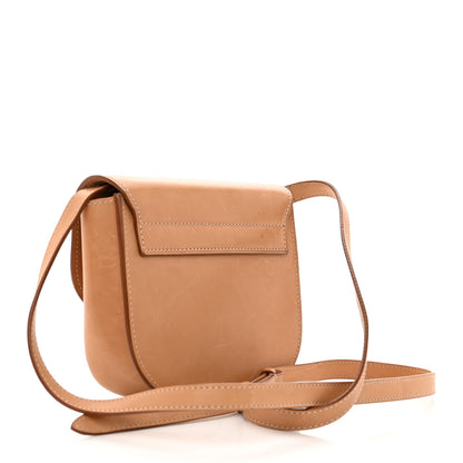 Saint Laurent Smooth Vintage Calfskin Small Kaia Satchel Brown Gold 3 of 11