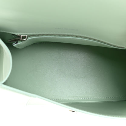 Balenciaga Shiny Box Calfskin Small Hourglass Top Handle Bag Light Green 11 of 18