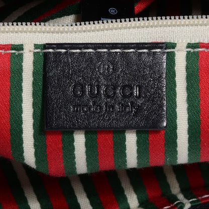 Gucci Monogram New Britt Shoulder Bag Black 7 of 8