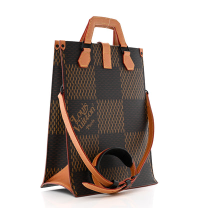 Louis Vuitton x NIGO Giant Damier Ebene Monogram Mini Tote 3 of 16