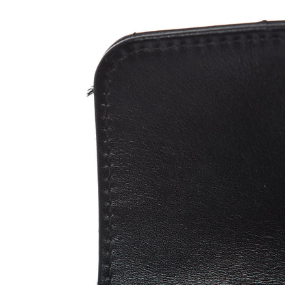 Gucci Calfskin Matelasse Medium GG Marmont Shoulder Bag Black 10 of 13