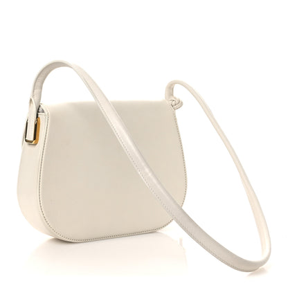 Bottega Veneta Calfskin Small Desiree Crossbody Bag Chalk Chalk 3 of 12