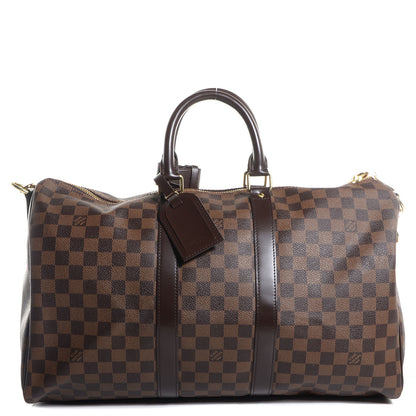 Louis Vuitton Damier Ebene Keepall Bandouliere 45 1 of 7