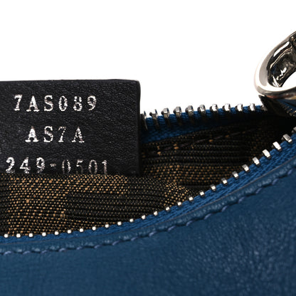 Fendi Vitello Grace Matte Nano Fendigraphy Hobo Charm Mirto 7 of 10