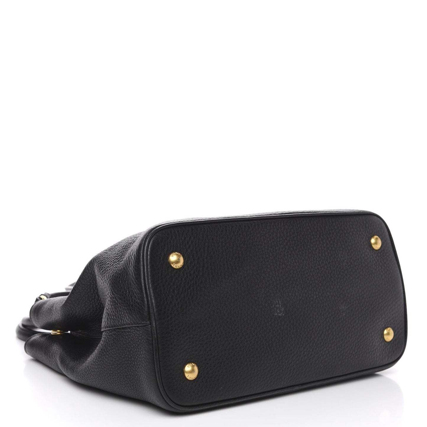 Vitello Daino Tote Black
