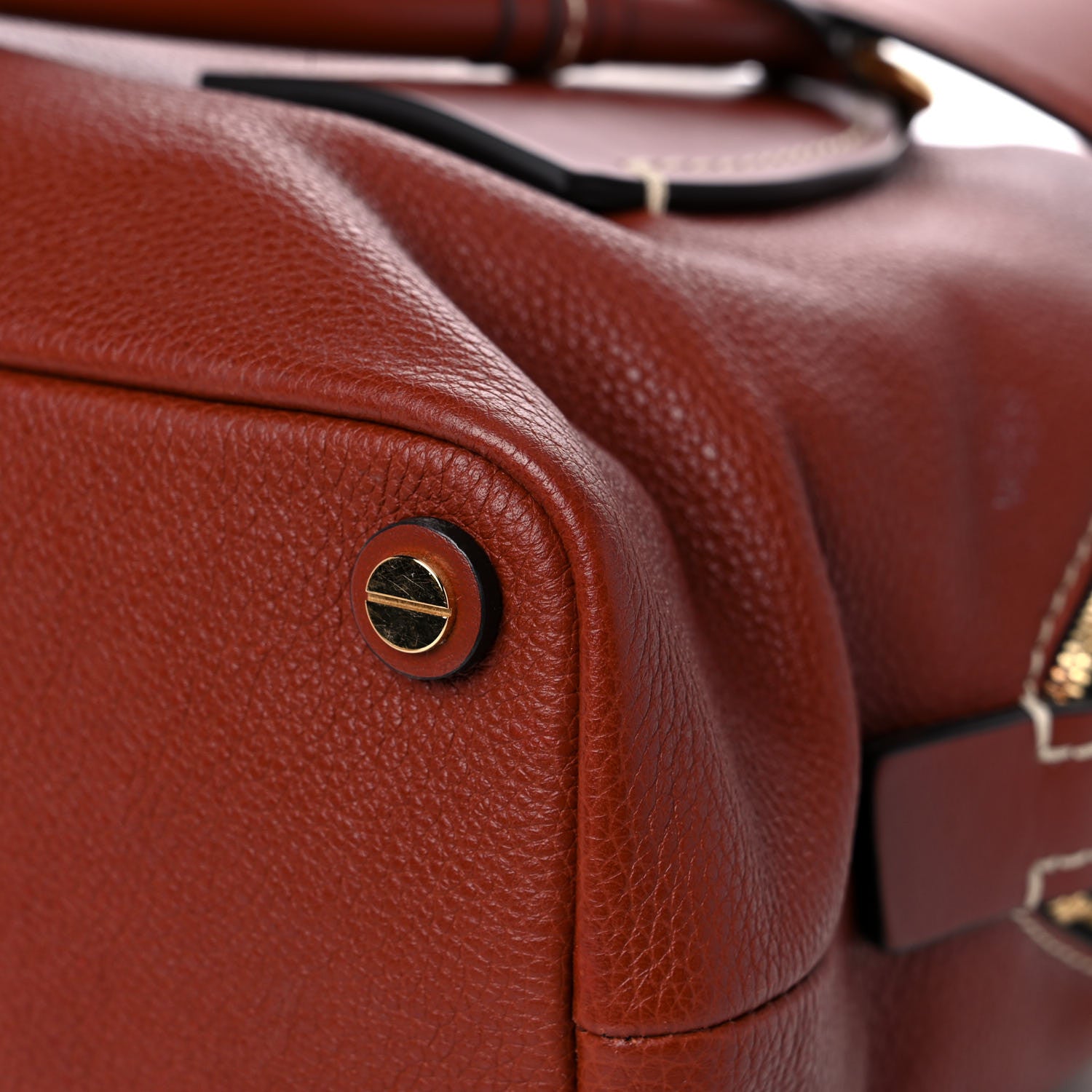 Chloe Calfskin Medium Daria Sepia Brown 11 of 14