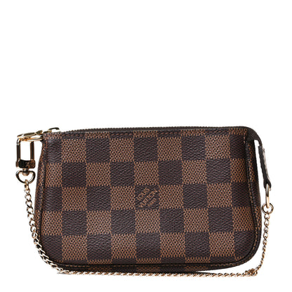 Louis Vuitton Damier Ebene Mini Pochette Accessories 1 of 11