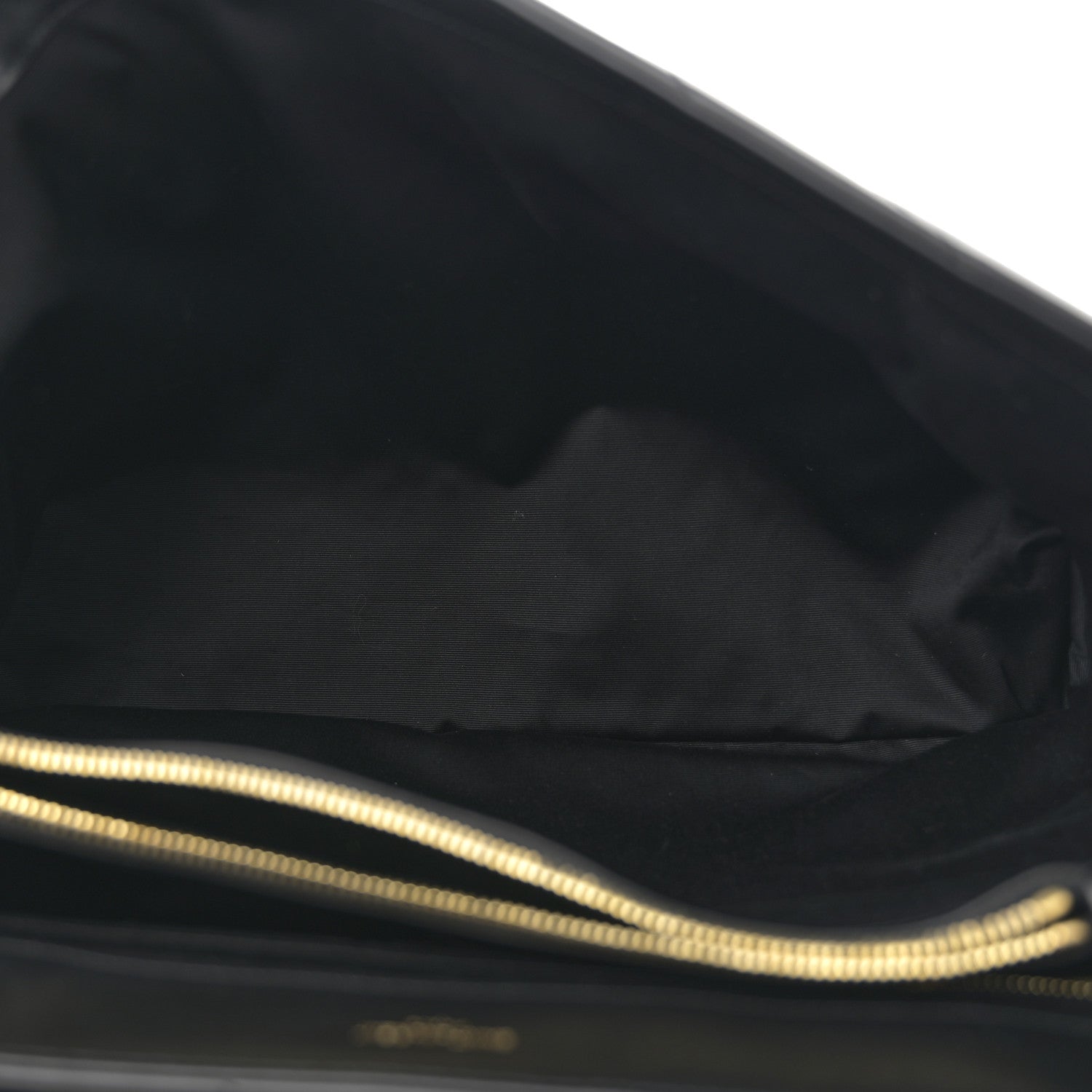 Saint Laurent Calfskin Y Quilted Monogram Large Loulou Chain Satchel Black 5 of 10
