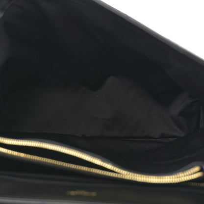 Saint Laurent Calfskin Y Quilted Monogram Large Loulou Chain Satchel Black 5 of 10