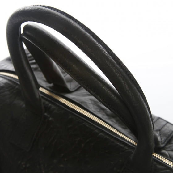 Saint Laurent Pebbled Lambskin Easy Sac 57 Black 5 of 10