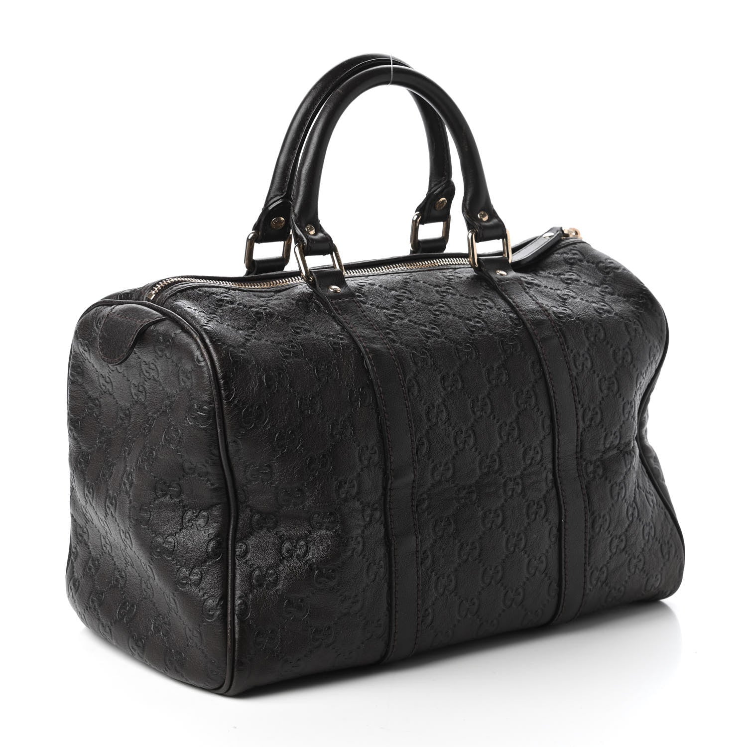 Gucci Guccissima Medium Joy Boston Dark Brown 3 of 10