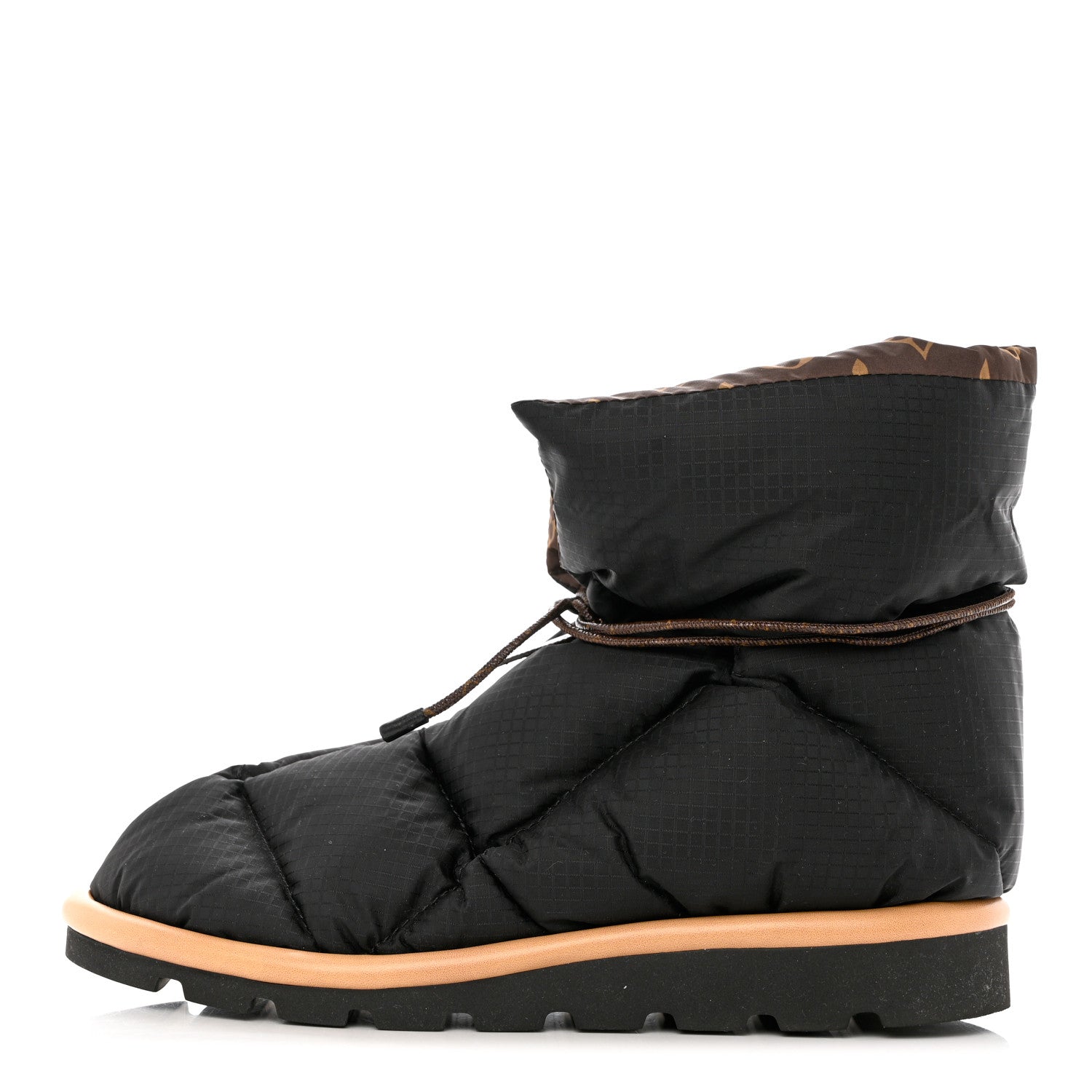 Louis Vuitton Nylon Monogram Pillow Comfort Ankle Boot 40 Black 1 of 10