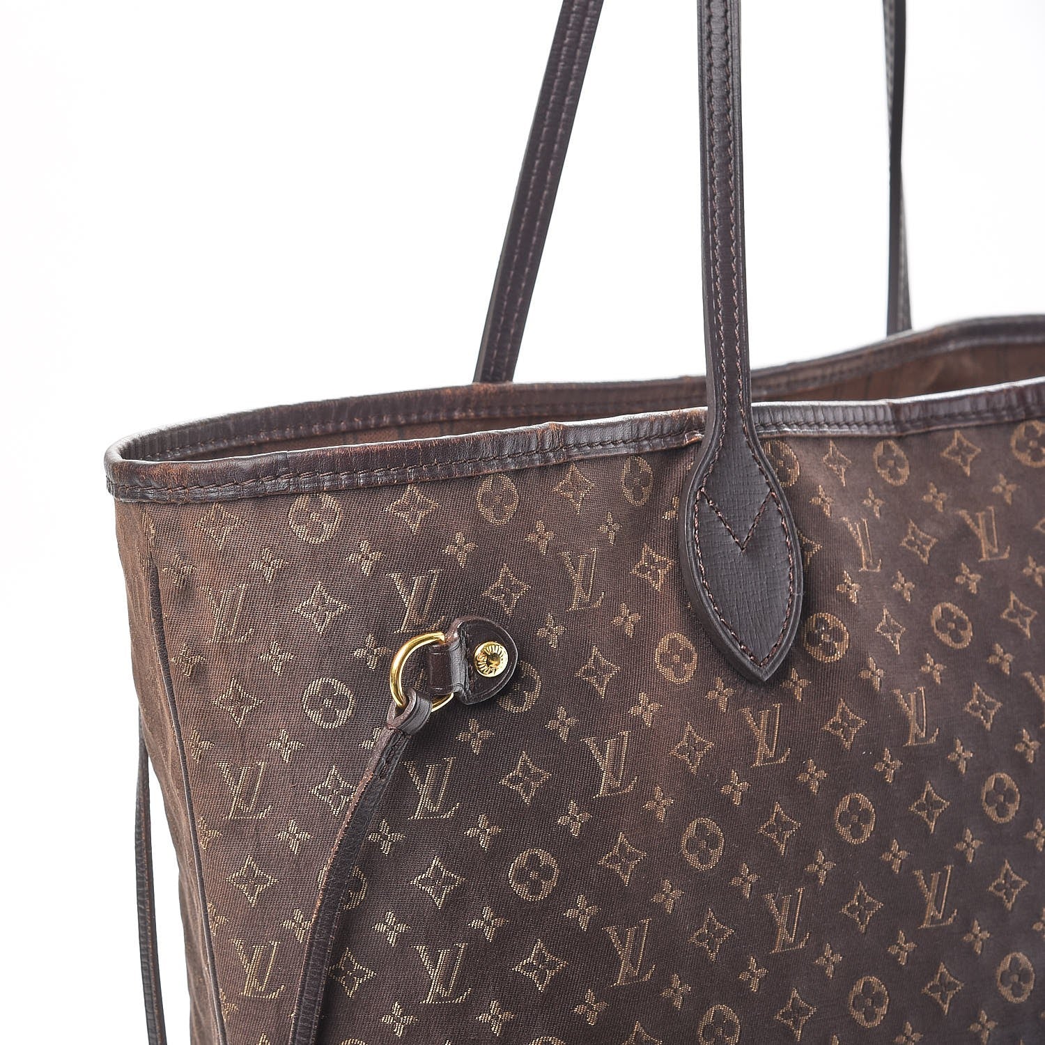 Louis Vuitton Monogram Idylle Neverfull MM Fusain 16 of 20