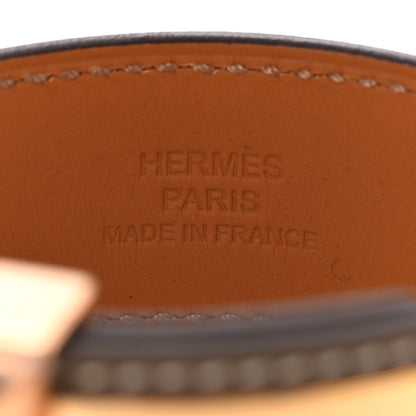 Hermes Swift Collier de Chien CDC 24 Bracelet T1 Etoupe 4 of 6