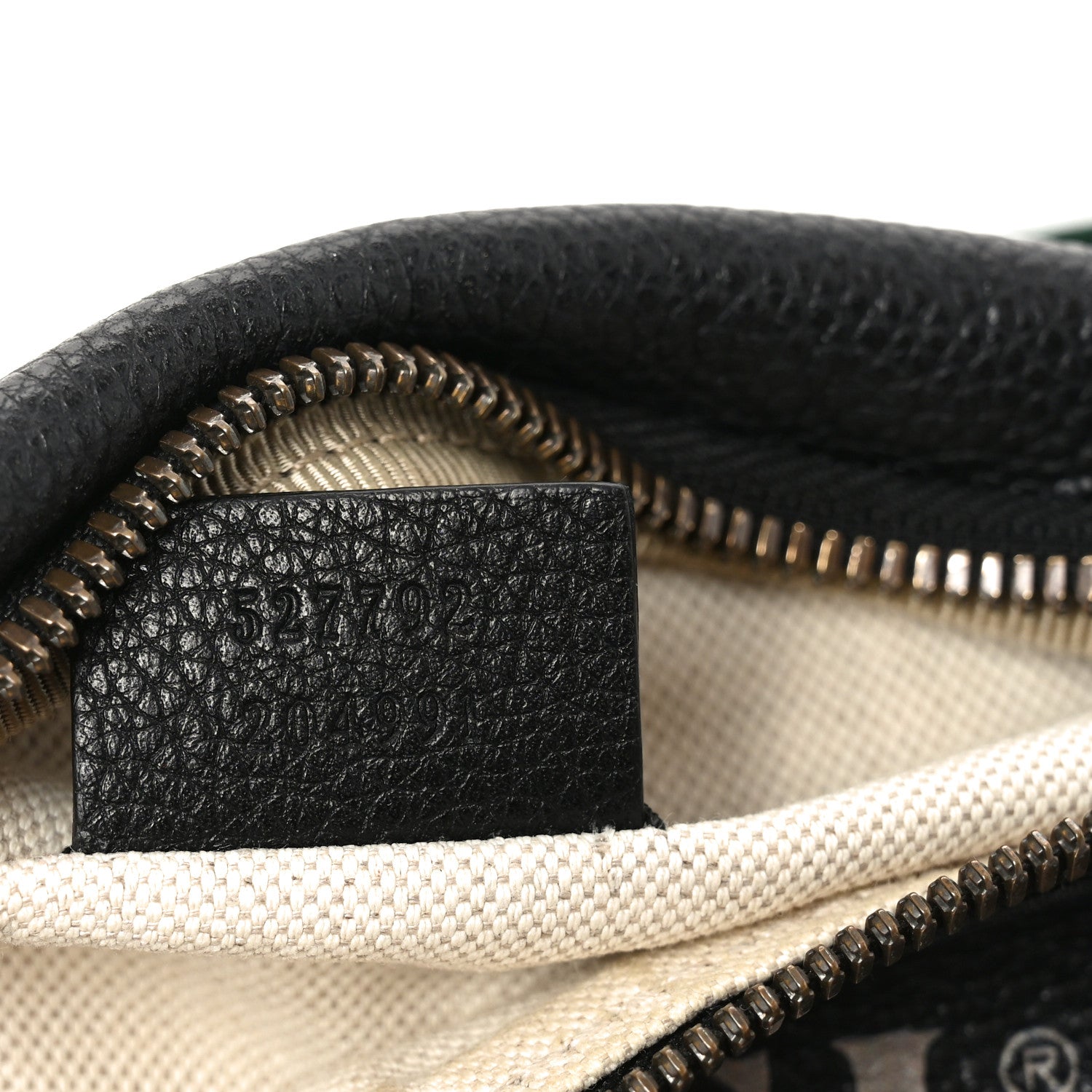 Gucci Grained Calfskin Small Logo Belt Bag Black 7 of 10