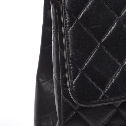 Chanel Lambskin Quilted Jumbo Single Flap Black 18 of 18