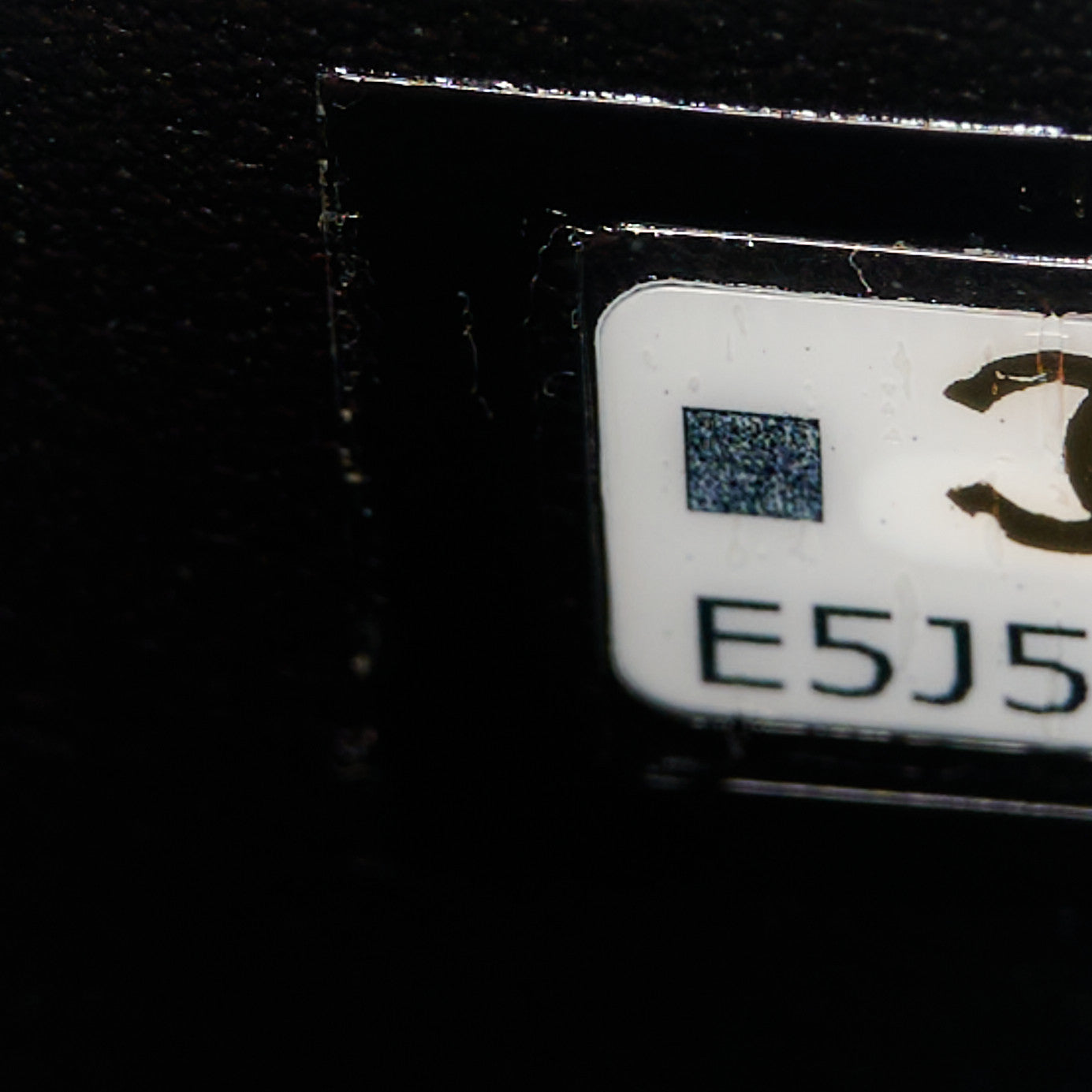 Caviar Quilted Double Chain Top Handle Flap With Chain Black