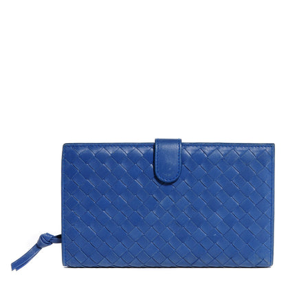 Bottega Veneta Nappa Intrecciato Continental Wallet Oceano 1 of 7