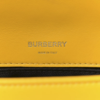 Burberry Lambskin Quilted Small Lola Bag Deep Saffron 7 of 12
