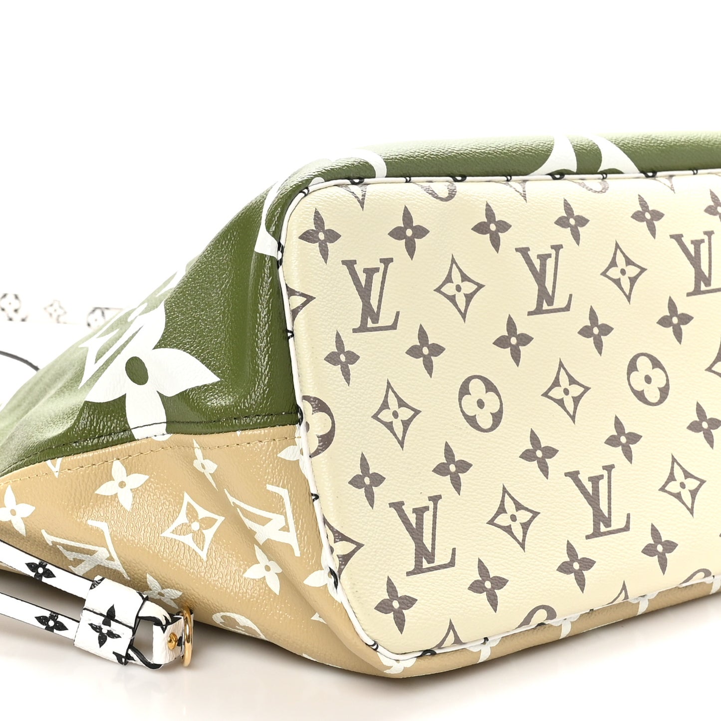 Monogram Giant Neverfull MM Kaki