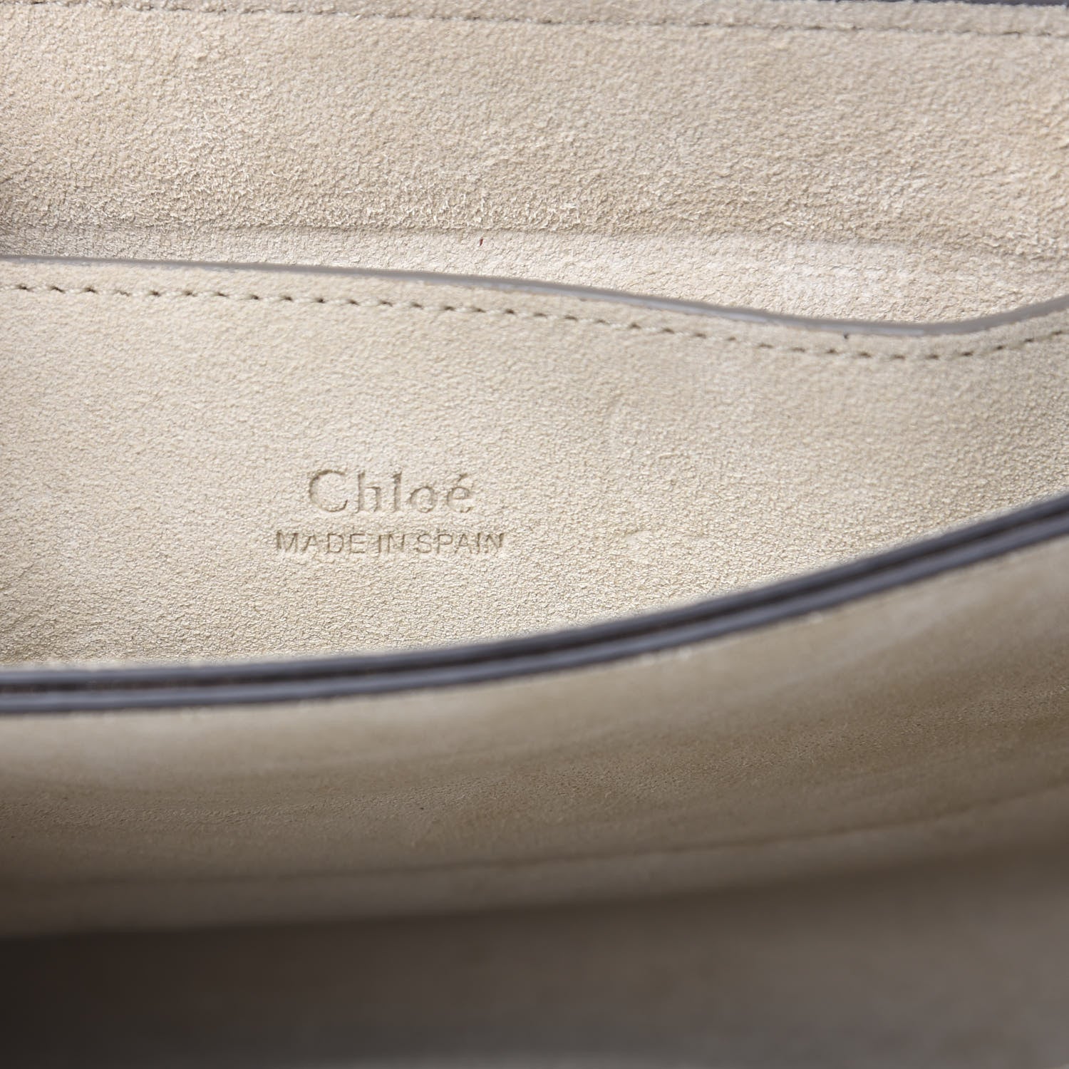 Chloe Metallic Goatskin Small Faye Shoulder Bag Gold 5 of 9