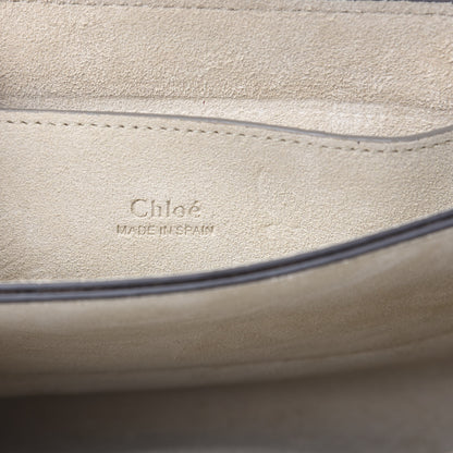 Chloe Metallic Goatskin Small Faye Shoulder Bag Gold 5 of 9